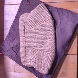 Lauren Merkin Straw Clutch